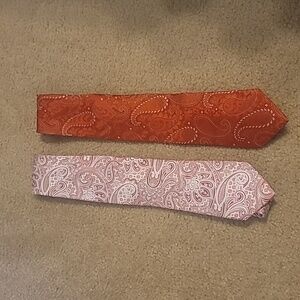 Men's Paul Frederick set of 2 silk ties
